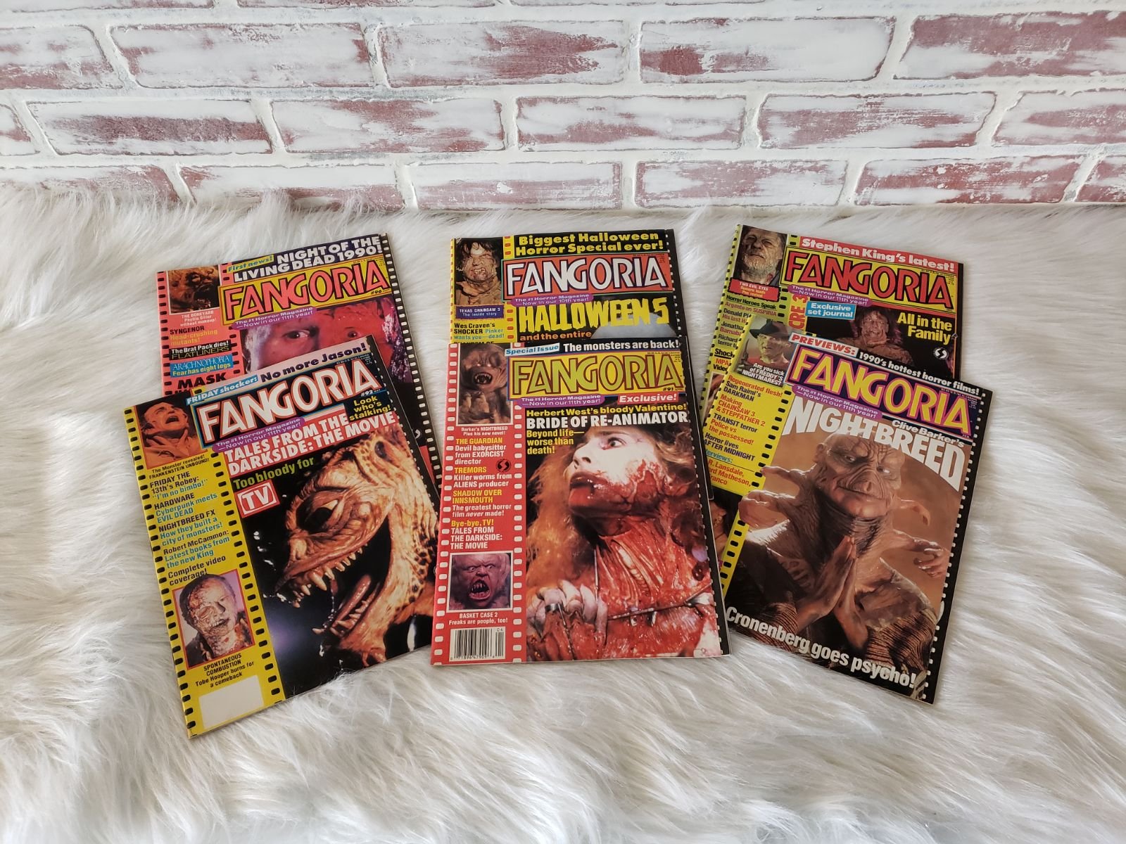 FANGORIA Magazine Lot of 6