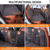 XL Car Dog Seat/Bed Cover,Back Seat Extender, Support 400lbs Hard bottom/Harness