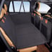 XL Car Dog Seat/Bed Cover,Back Seat Extender, Support 400lbs Hard bottom/Harness