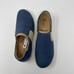 B.O.C. Big On Comfort Seaham Shoes 9.5 Blue Slip On Comfort Suede Casual Sneaker