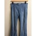 Women's Free People High Waisted Flare Pull on Exposed Seam Stretch Pants SZ 27