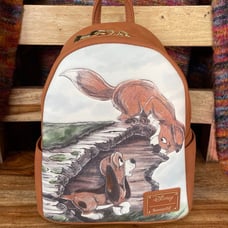 Loungefly Disney Fox And The Hound Meeting Mini Backpack