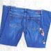Anthropologie Floral Embroidered Jeans