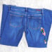 Anthropologie Floral Embroidered Jeans