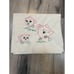 Vintage Embroidered Tea Towel With Animated Teapot & Cup Design