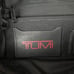 TUMI Nylon Business bag Black Laptop Briefcase Work Career no shoulder strap EUC