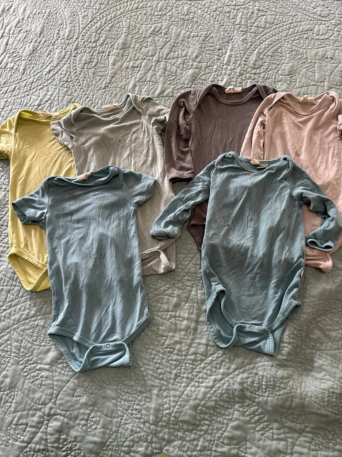 Kyte Baby Bamboo onesies 6-12 months