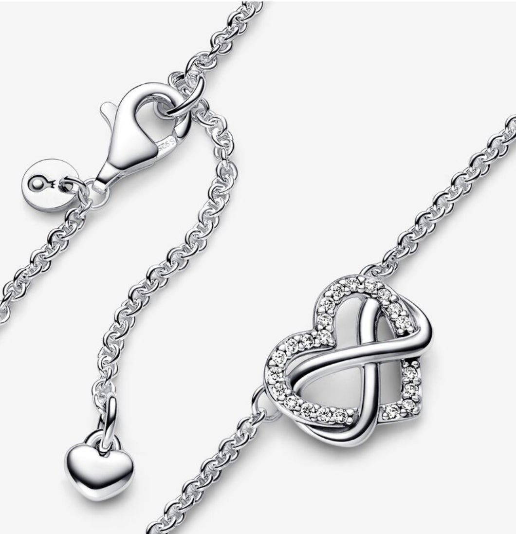 Pandora infinity necklace price deals