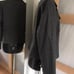New! Larry Levine Grey Tweed Pantsuit,16