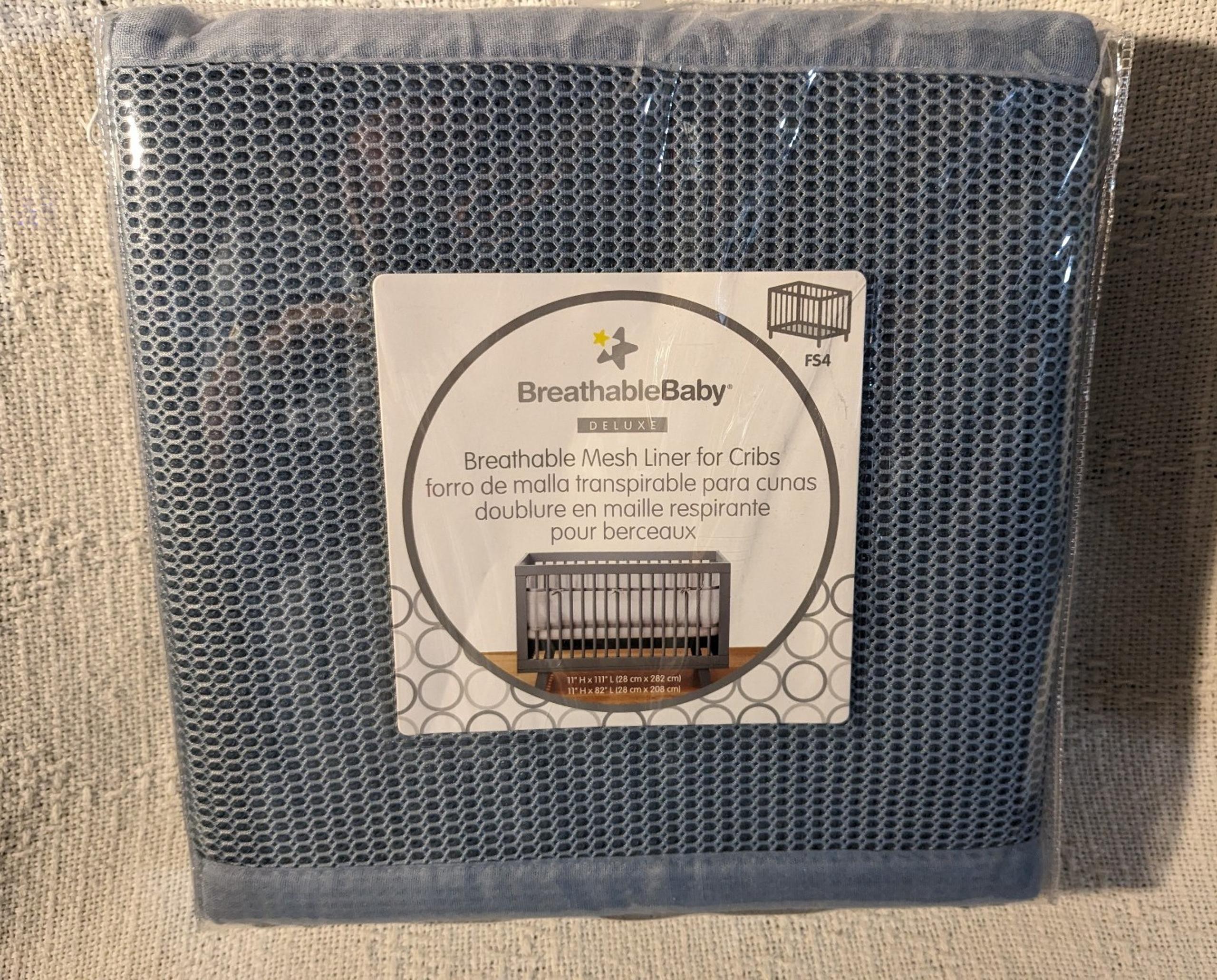 Breathable Mesh Crib Liner