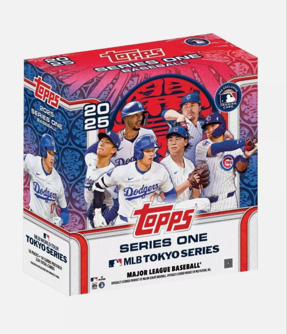 2セット TOPPS 2025 MLB 東京シリーズ ONE 1BOX カード TOpps 2025 MLB Tokyo Series One 2-Box Cards