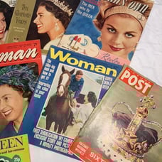Vintage WOMAN'S OWN, Women’s, Post Magazines England QUEEN ELIZABETH Magazines