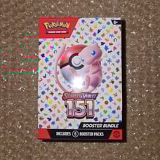 ONE Pokemon TCG Scarlet& Violet-151 Booster Bundle 6 Booster Packs!