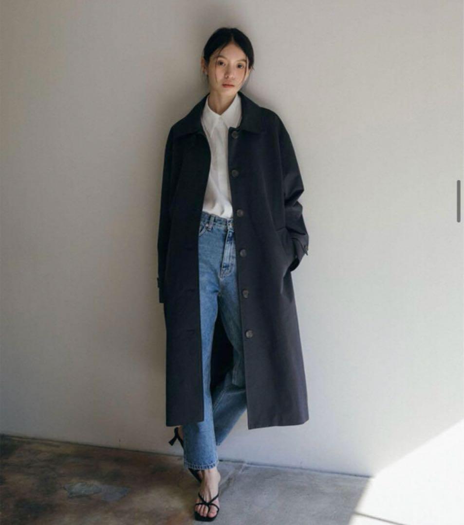 2025年のクリスマスの特別な衣装 OHOTORO Firenze Trench Coat (Navy) ジャケット・アウター