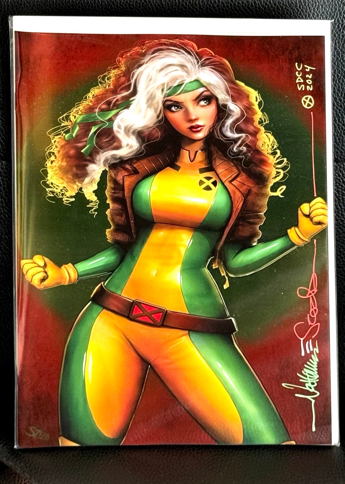 X-MEN ANNUAL 10 SDCC 2024-FOIL-Signed by Nathan Szerdy-NM