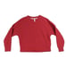 FABLETICS Cropped Pullover Sweatshirt Womens SZ S Heather Brick Red Long Sleeve