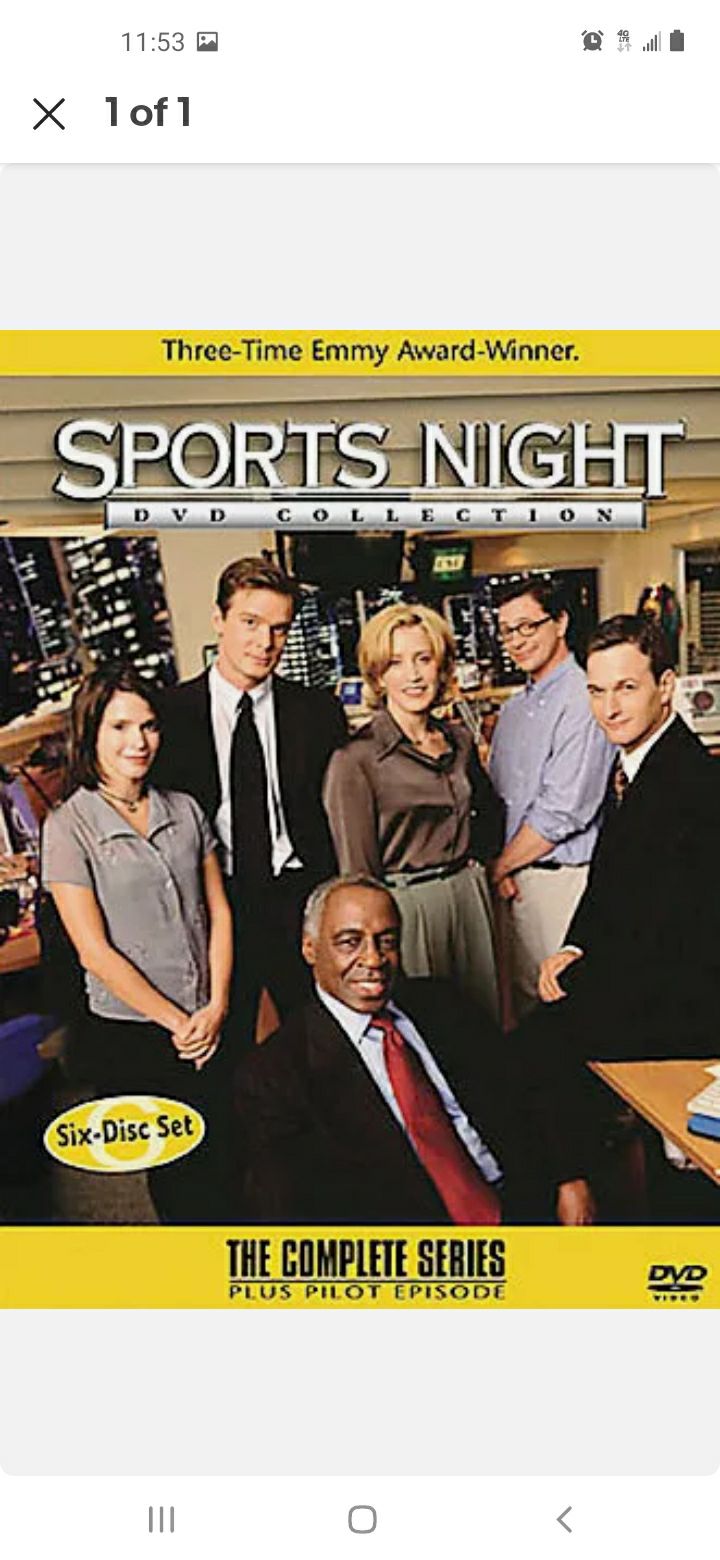 Sports Night: The Complete Series 2002 RARE
