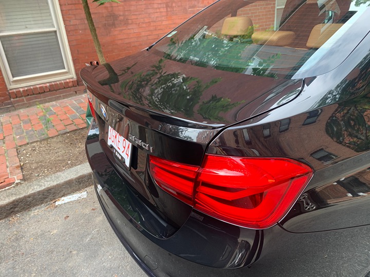 2012-2018 BMW 3 Series F30 P Style Rear Spoiler Brand New Gloss Black