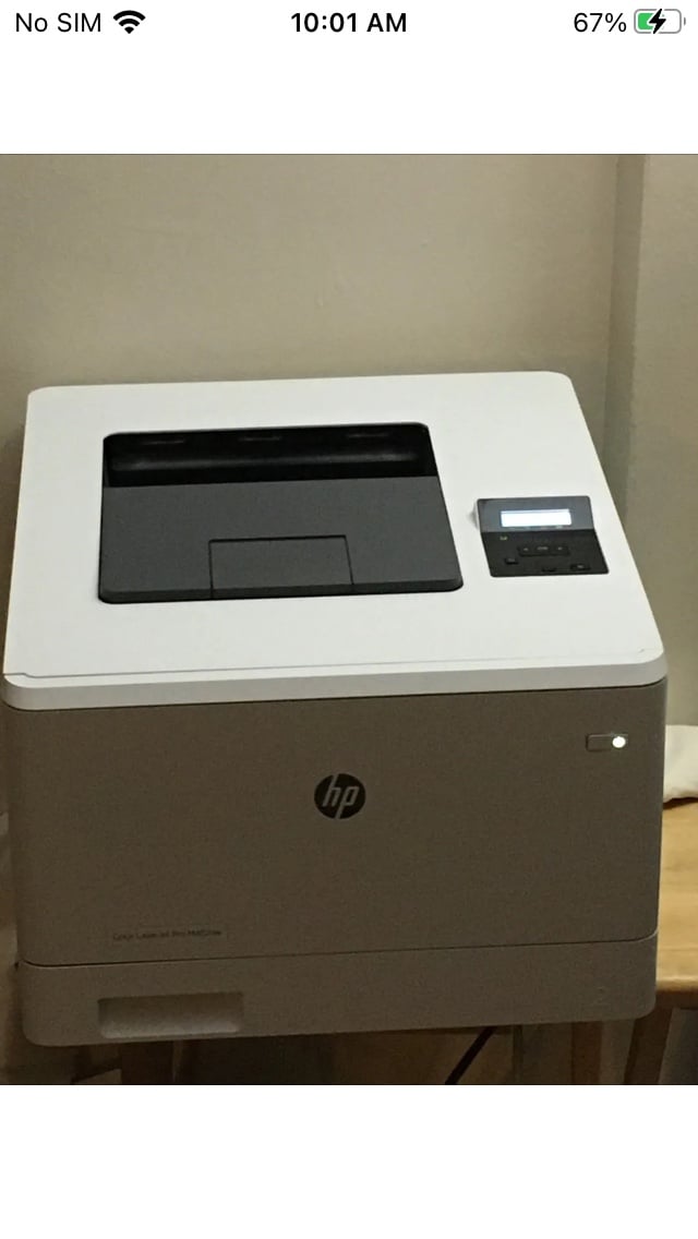 HP M452nw Wireless Color LaserJet Pro Laser Printer White