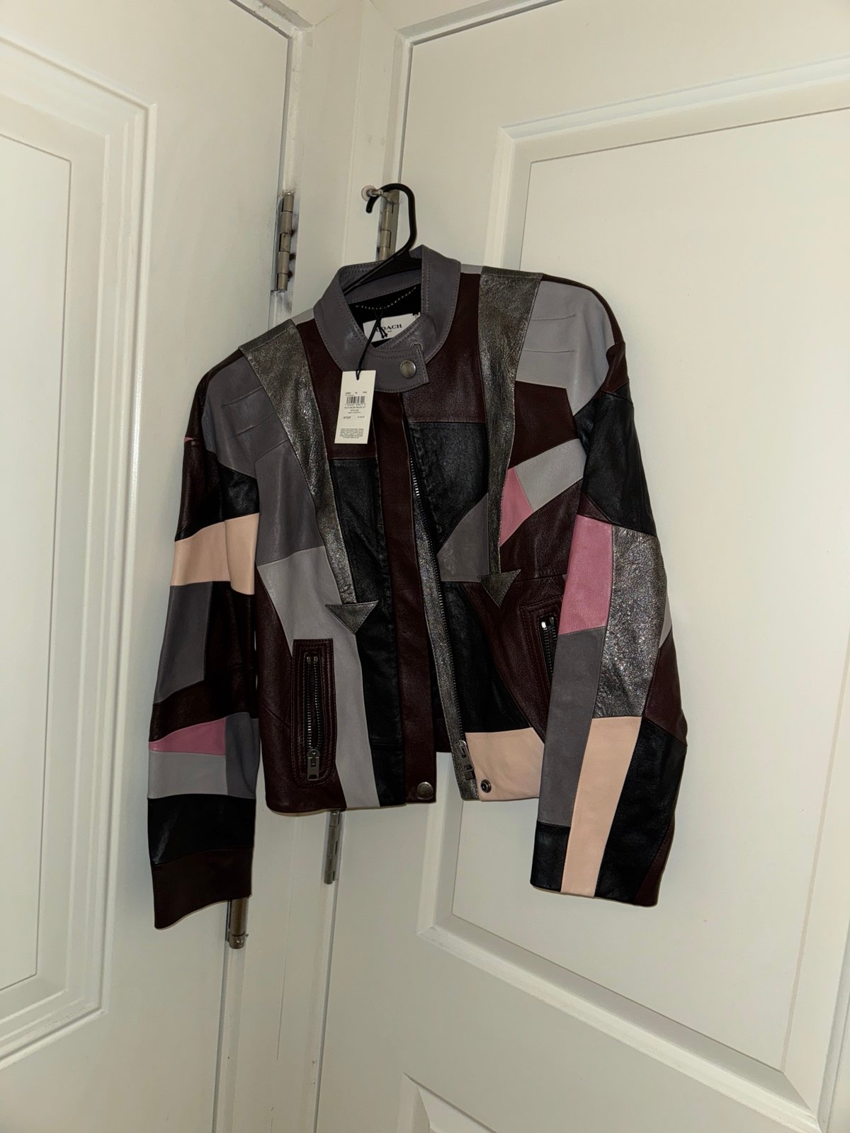 Coach leather jacket