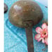 Handmade Copper Ladle with Forged Metal Handle Primitive Antique