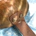 Handmade Copper Ladle with Forged Metal Handle Primitive Antique