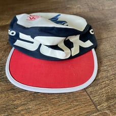 Vintage 80’s Chicago White Sox Painters Hat MLB Baseball Cap Old Logo VTG