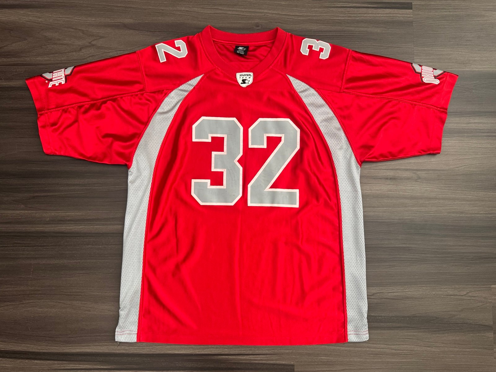 Vintage Starter Ohio State University OSU Buckeyes NCAA Football Jersey Men’s L