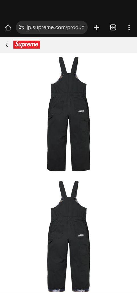 Supreme Dickies Flannel Lined Overall (FW24) - $198