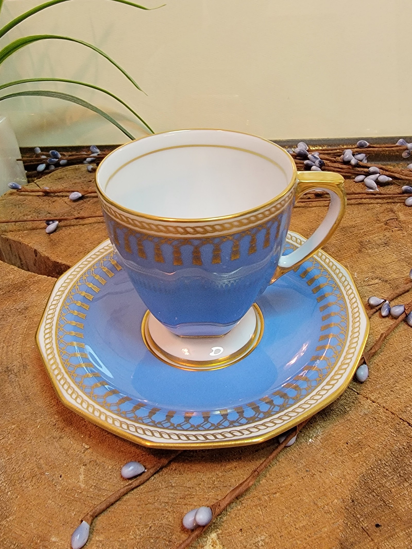 Vintage Spode Copeland Ryde Demitasse Cup & Saucer