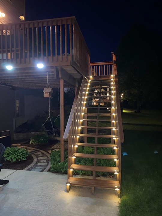 Solar Deck Lights Outdoor 16 Pack, Solar Step Lights Waterproof Led Solar Light