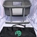Green Frog Bassinet: Lily Pod Portable Baby Bassinet