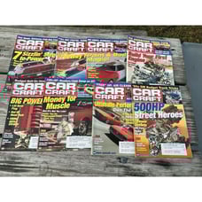 Lot of 8 Car Craft magazine 2004 April - October December