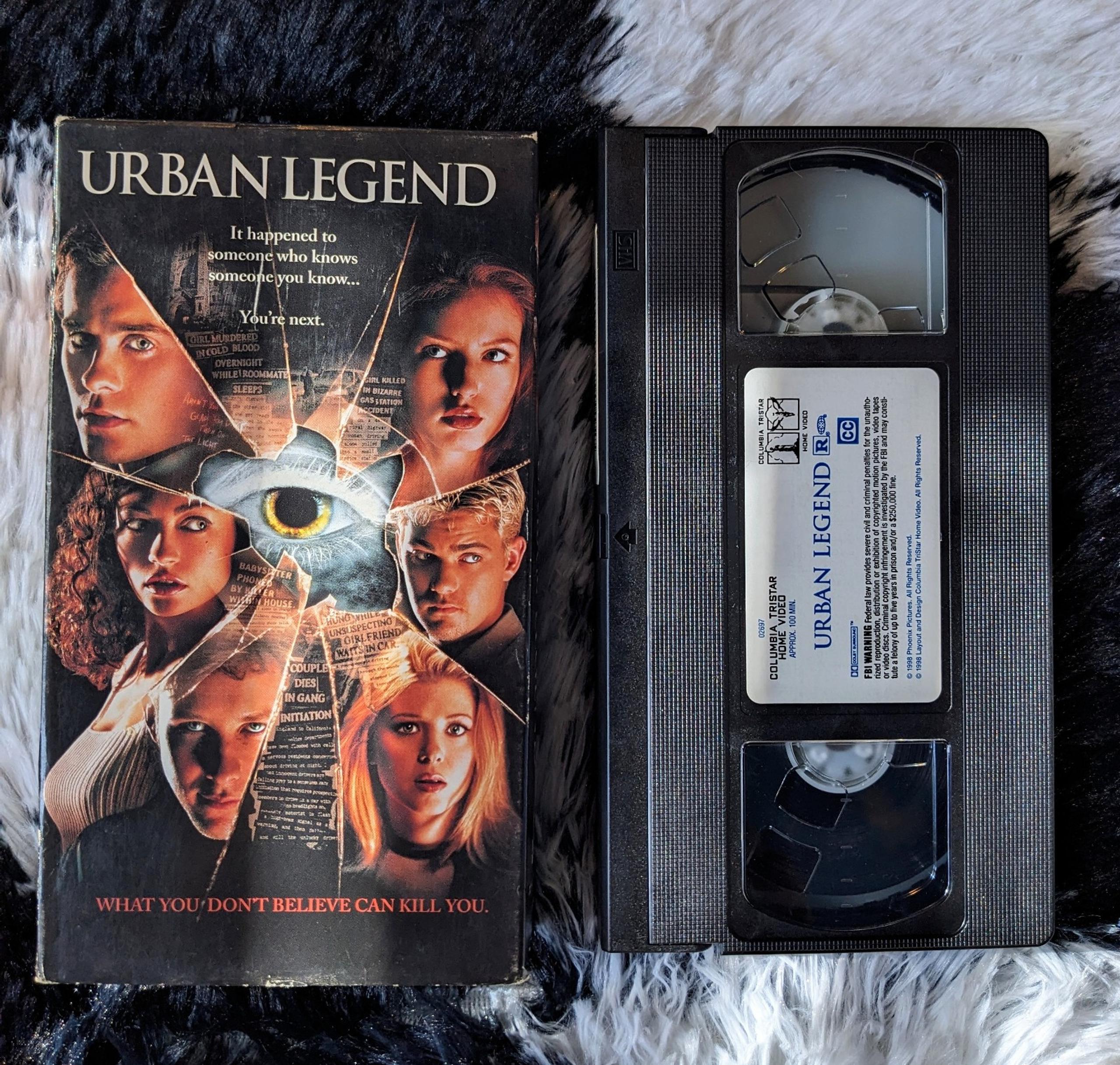 Urban Legend VHS Slasher VHS