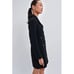 NWT Tuckernuck POMANDER PLACE Stacy in Noir Black Tweed Mini Dress XXL