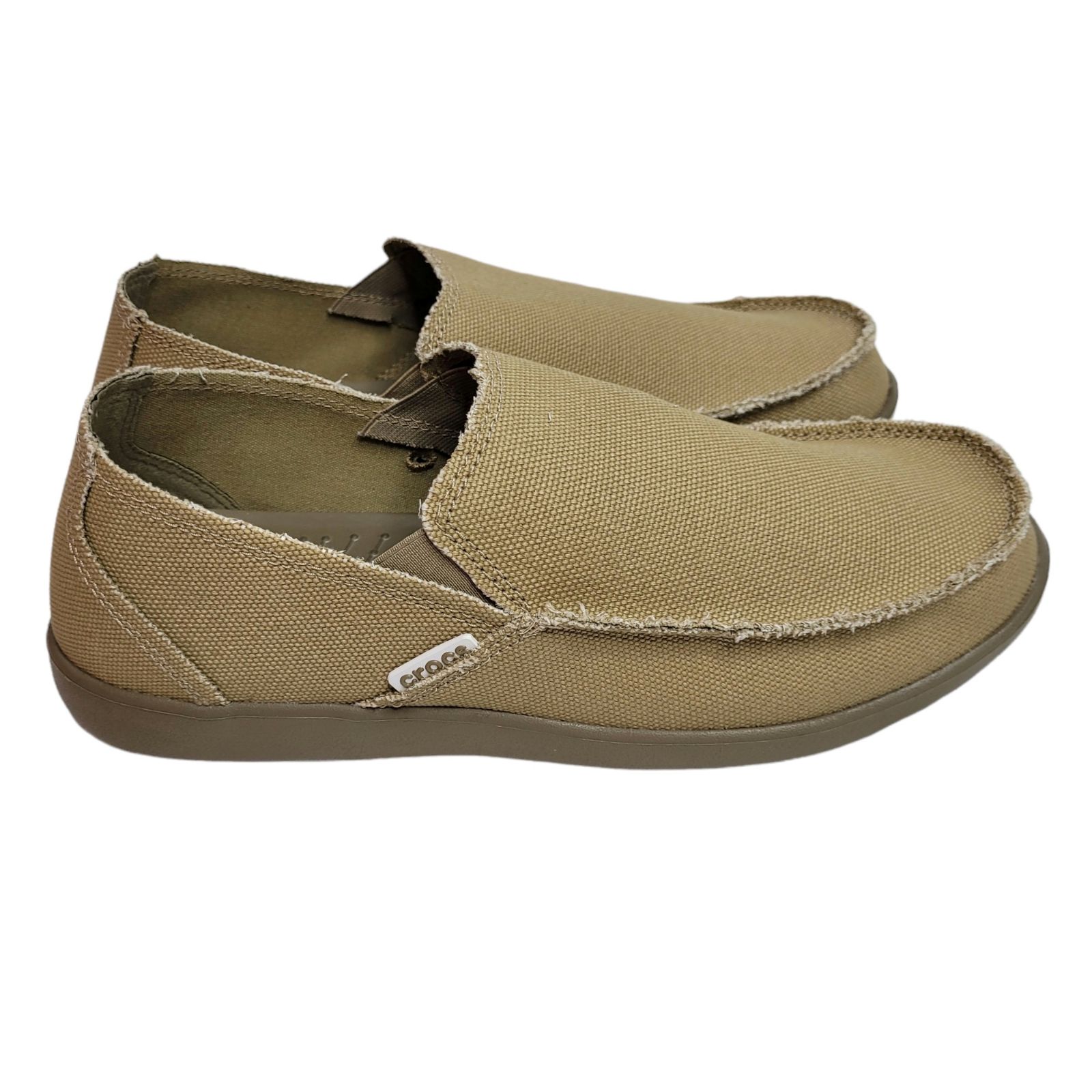 CROCS Original Santa Cruz KHAKI Loafers Canvas