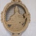 1958 Chalkware Plaque Woman