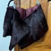 Gorgeous Burdundy Fur wrap