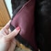 Gorgeous Burdundy Fur wrap