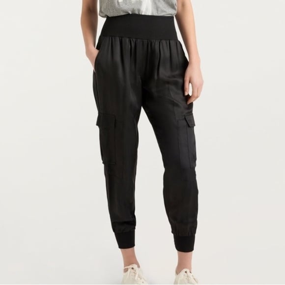 Cinq a Sept | Giles cupro joggers size medium