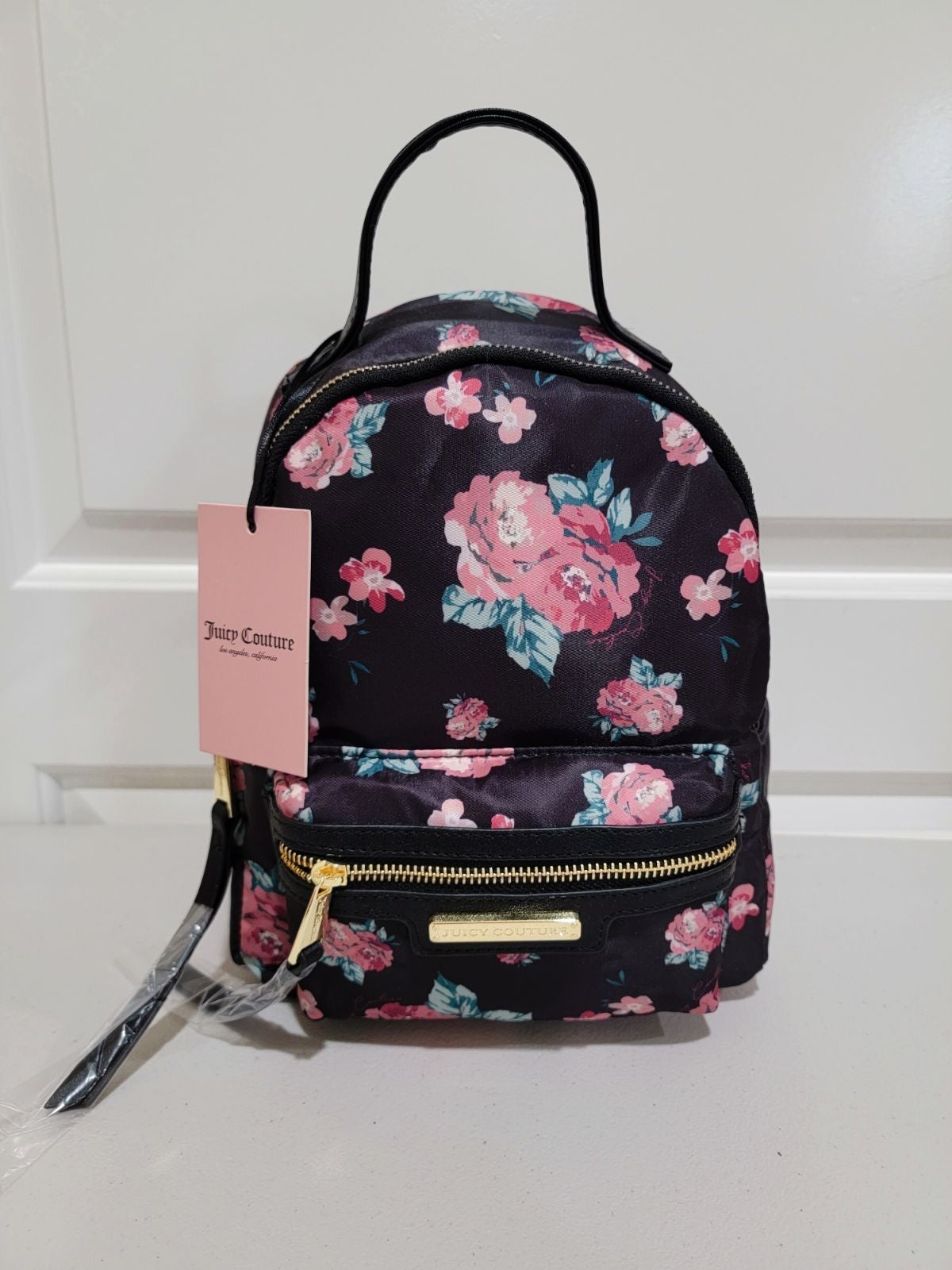 juicy couture backpack floral