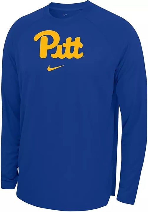 NWT men's large nike pitt panthers legend long sleeve Tee-Shirt FTBL