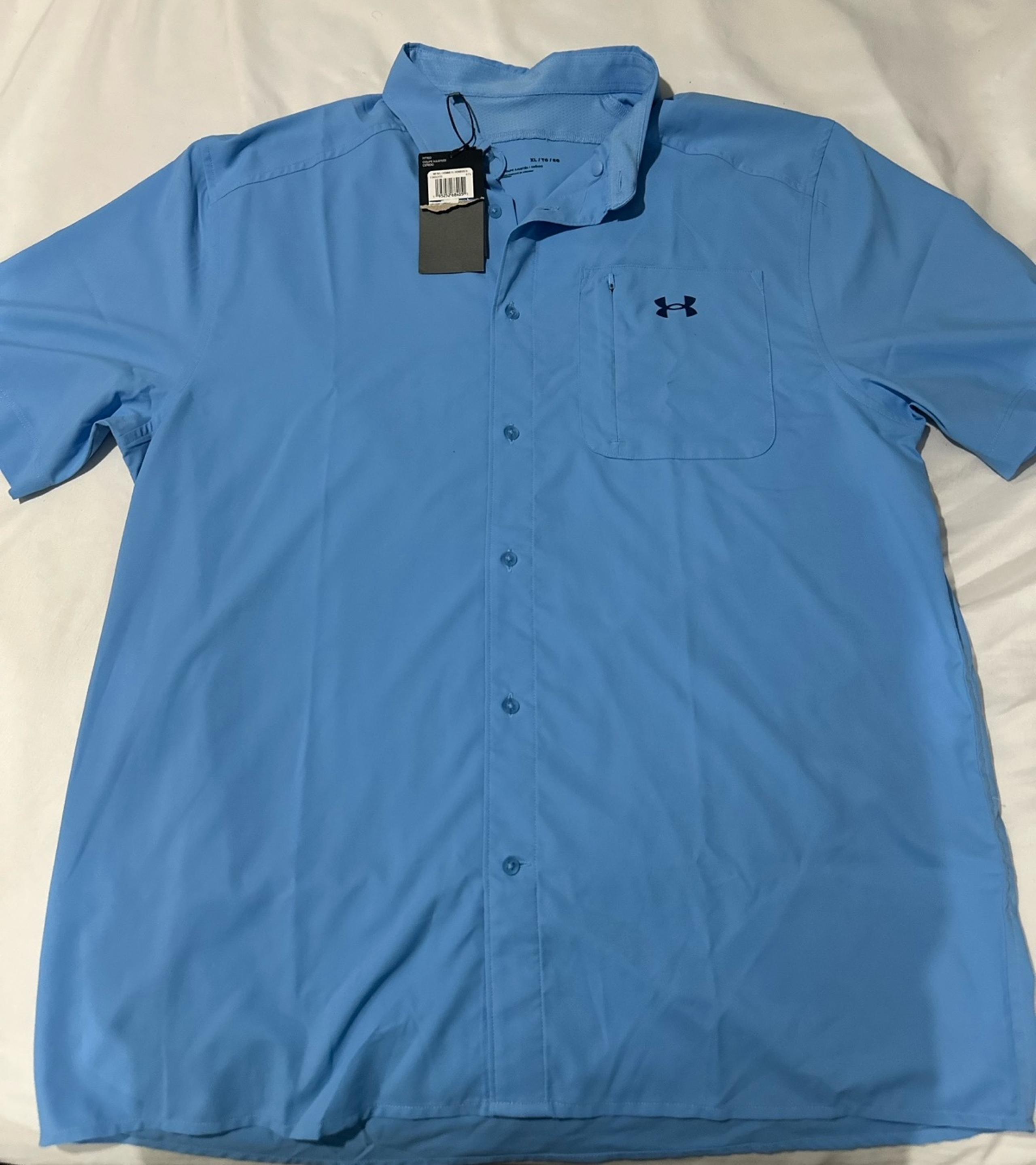 Men’s Under Armour Iso-Chill Button-Up Shirt