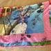 Johnny Was Top Silk Shirt Oversized OSFM Angelica Charlie Poncho Cover Up Art R1