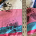 Johnny Was Top Silk Shirt Oversized OSFM Angelica Charlie Poncho Cover Up Art R1