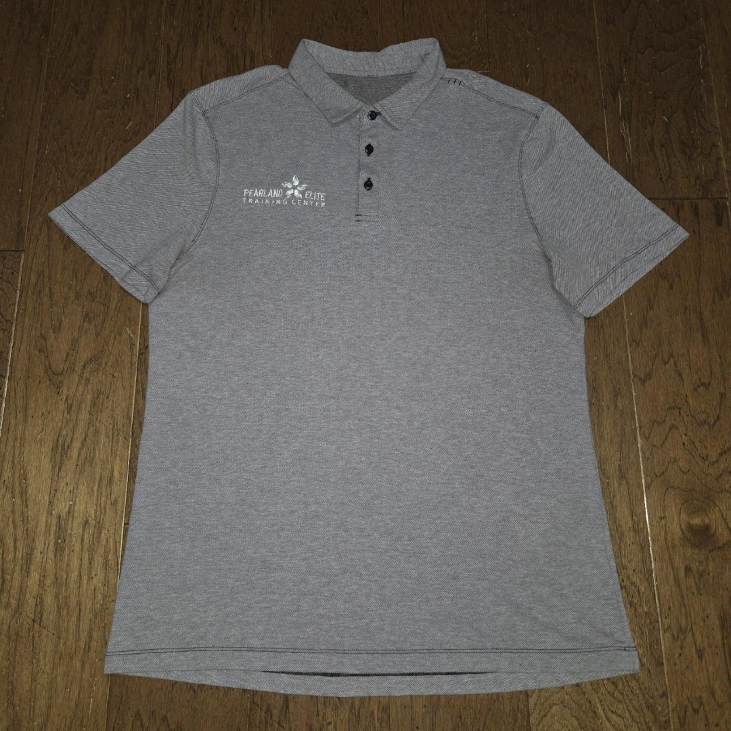 Lululemon Shirt Mens XL Golf Evolution Polo Performance Athletic Purple