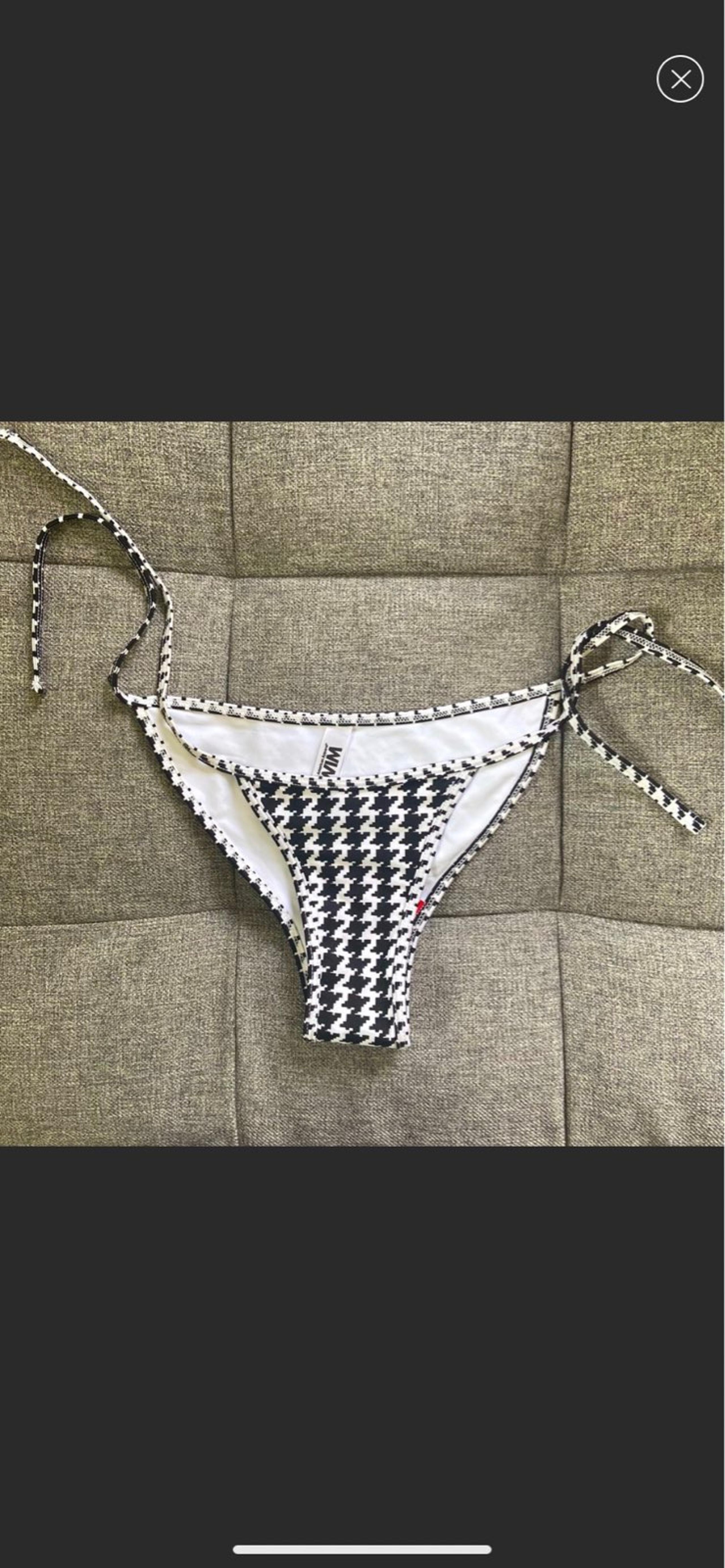 American Apparel Swim houndstooth bikini bottoms