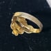 Vintage Esposito Signed Painted Ring,hge