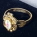 Vintage Esposito Signed Painted Ring,hge
