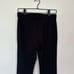 Tory Burch Ponte Flare Cropped Length Pant with Gold Tone Raised Logo Buttons
